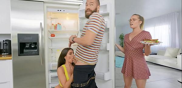  She Likes Her Cock In The Kitchen  Brazzers scene from zzfull.comHC